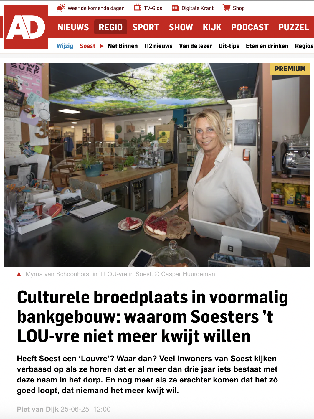 't LOU-vre | AD - waarom Soesters ’t LOU-vre niet meer kwijt willen